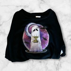 UPCYCLED “People” Stories to tell in the dark. Upcycled sweatshirt Sz. M